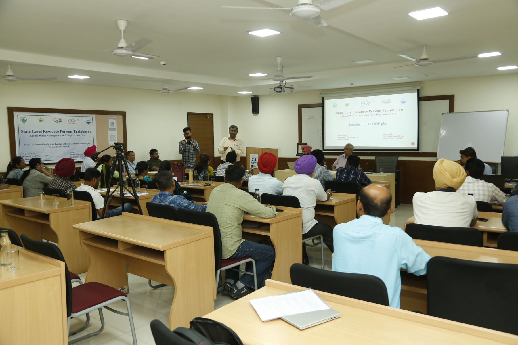 WASH Institute, with the support BMGF and Department of Water Supply and Sanitation, Government of Punjab organized 4-Day training State level resource persons on ‘Liquid Waste Management and village action plan’ at Mahatma Gandhi State Institute of Public Administration (MGSIPA), Chandigarh