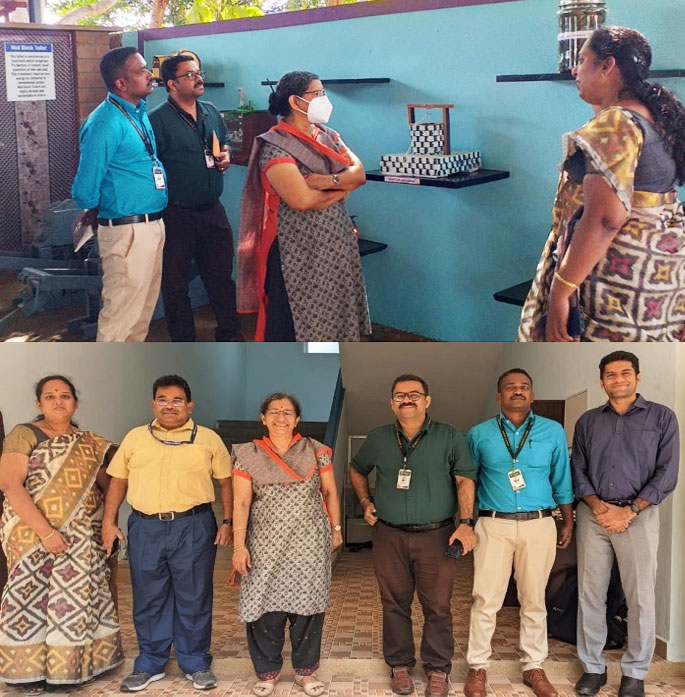 IIT Palakkad team visit to WASH Academy, Dindigul (06 June, 2023):