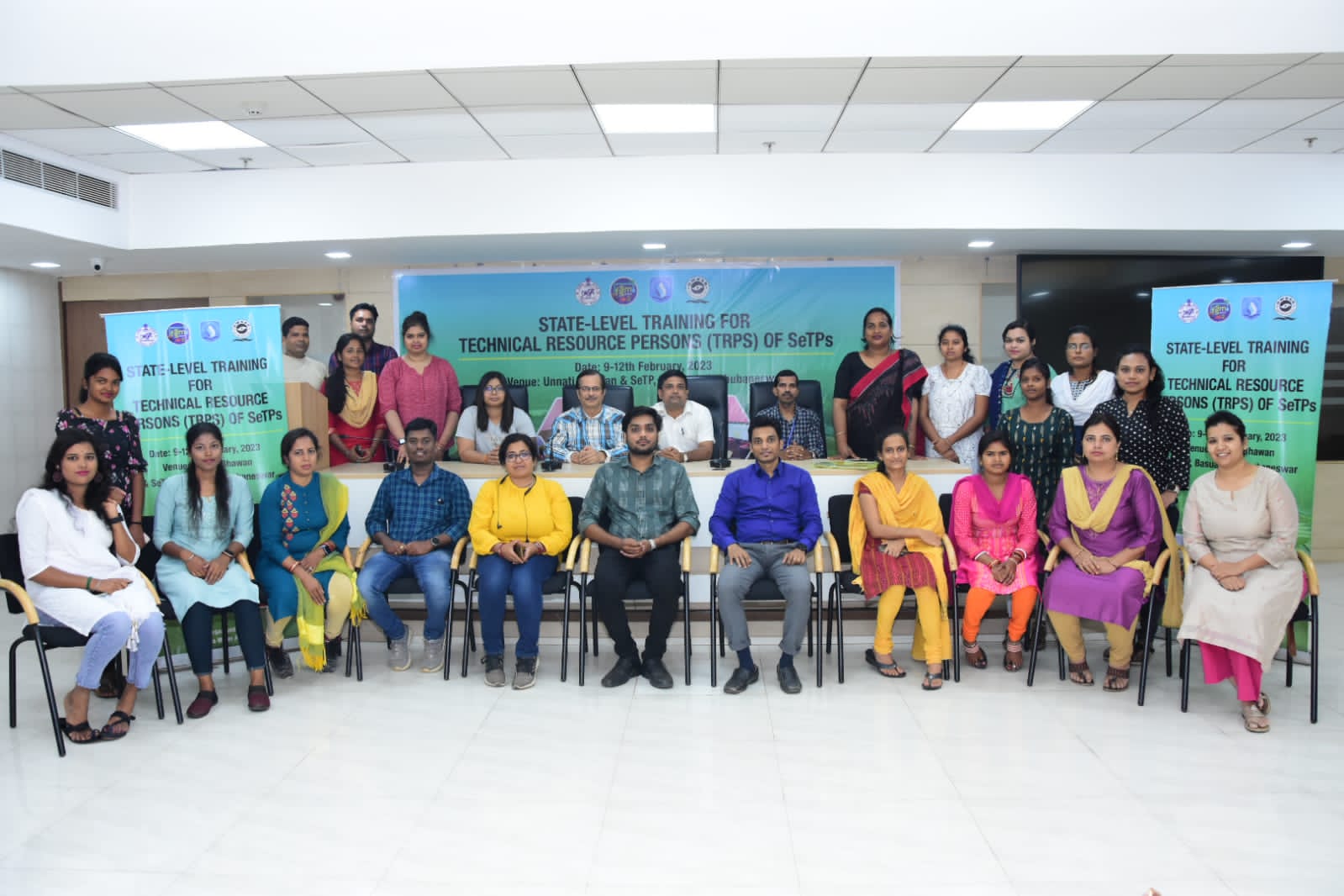 Odisha Water Supply & Sewerage Board (OWSSB) and Odisha Water Academy (OWA) in partnership with WASH Institute and Ernst & Young (EY) ) conducted a TRP (Technical Resource Person) Training-Lab Technicians from SeTP (Sewerage Treatment Plant) in Bhubaneswar, Odisha.