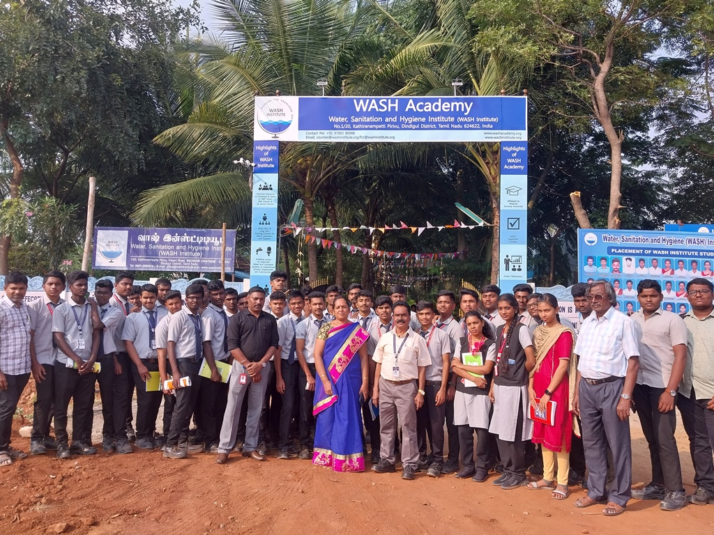 Training Course on Water and Waste Water management for Academy of Safety Engineering and Technology (ASET),Coimbatore On 19.01.2023 at WASH Academy